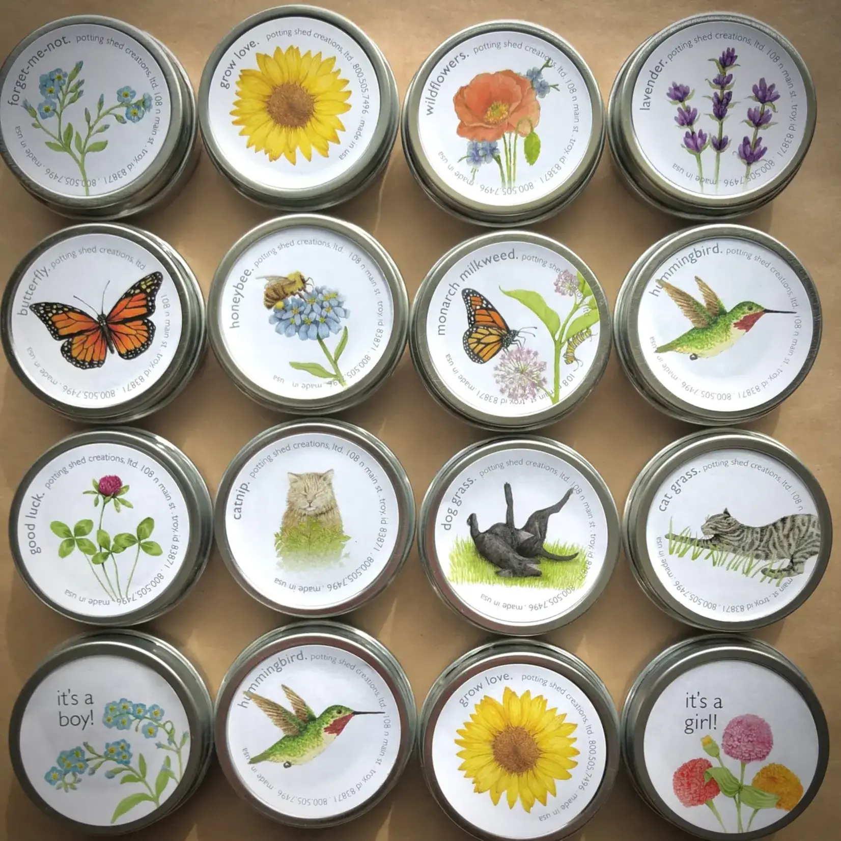Garden Sprinkles Tin
