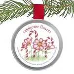 Kids Christmas Ornaments - Candycane Flowers