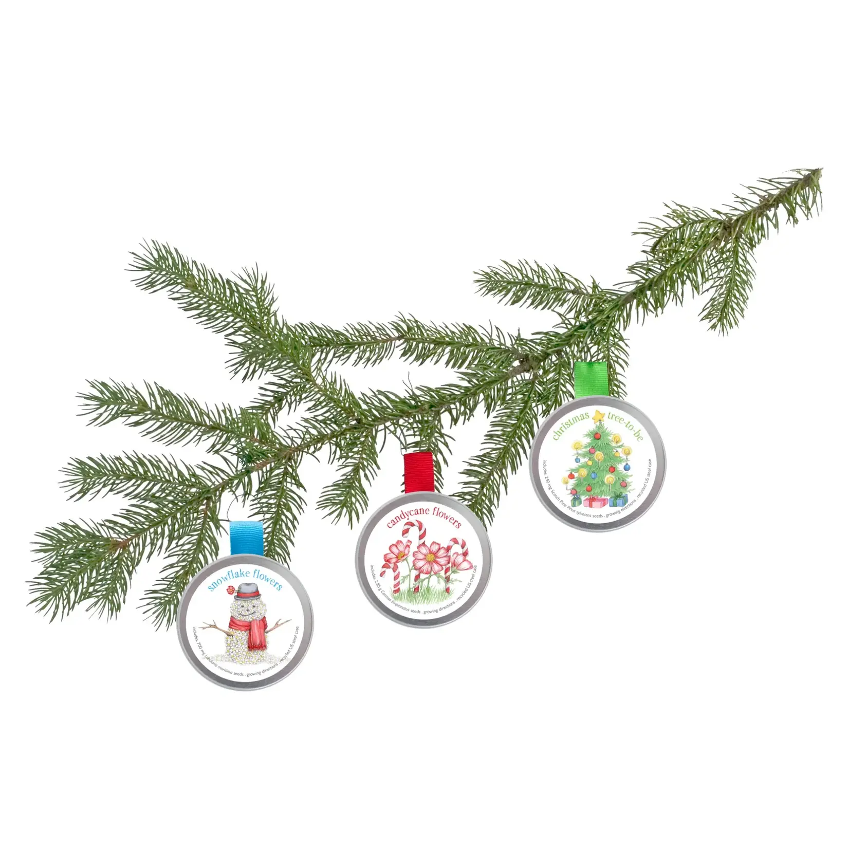 The Potter's Shed Garden Sprinkle Ornaments |Christmas tree