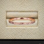 Modern Heirloom® 14KR Scroll Channel Band 2mm, sz8.5