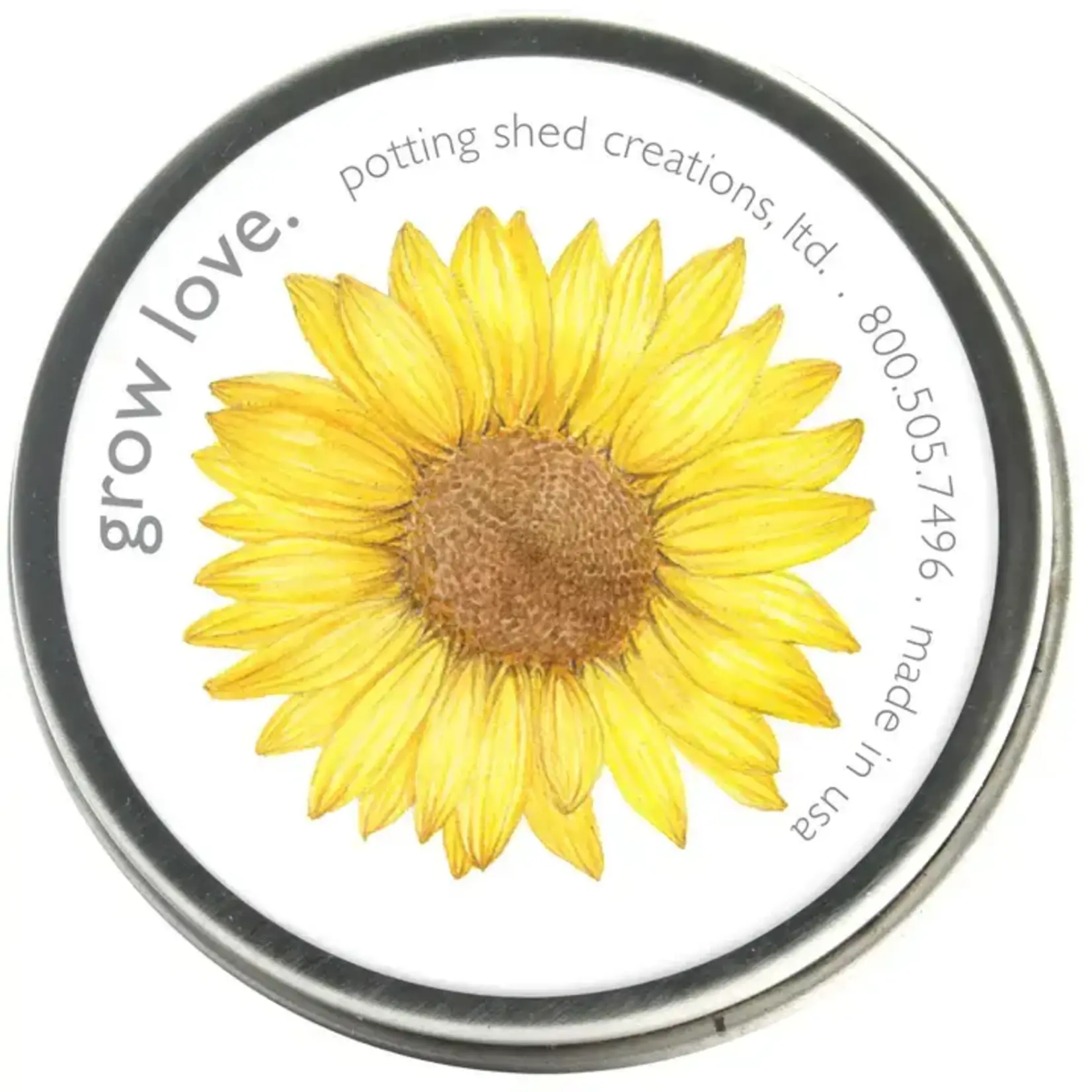 Potting Shed Creations Garden Sprinkles Tin - Sunflower