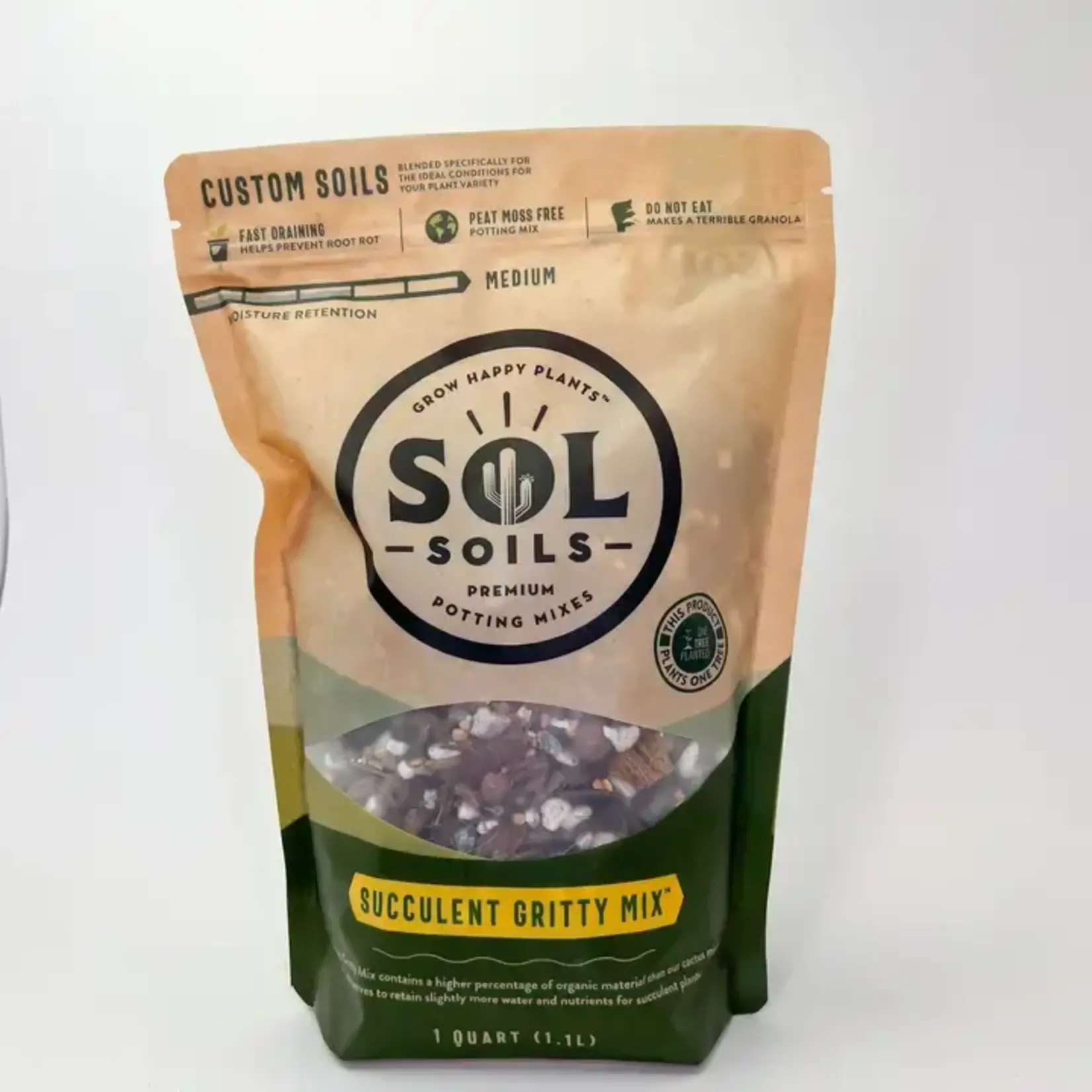 Sol Soils Succulent Soil - Gritty Mix (1 qt)