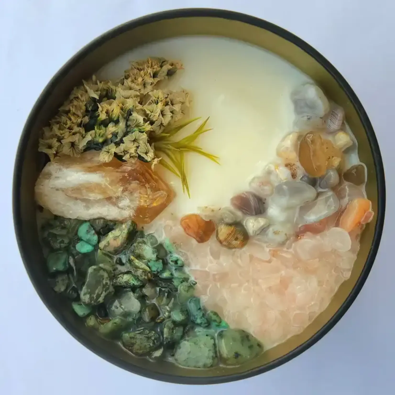 Nymph & Satyr Co. Demeter (Mother of the Eternal Cycle) - 8oz Soy Crystal Candle