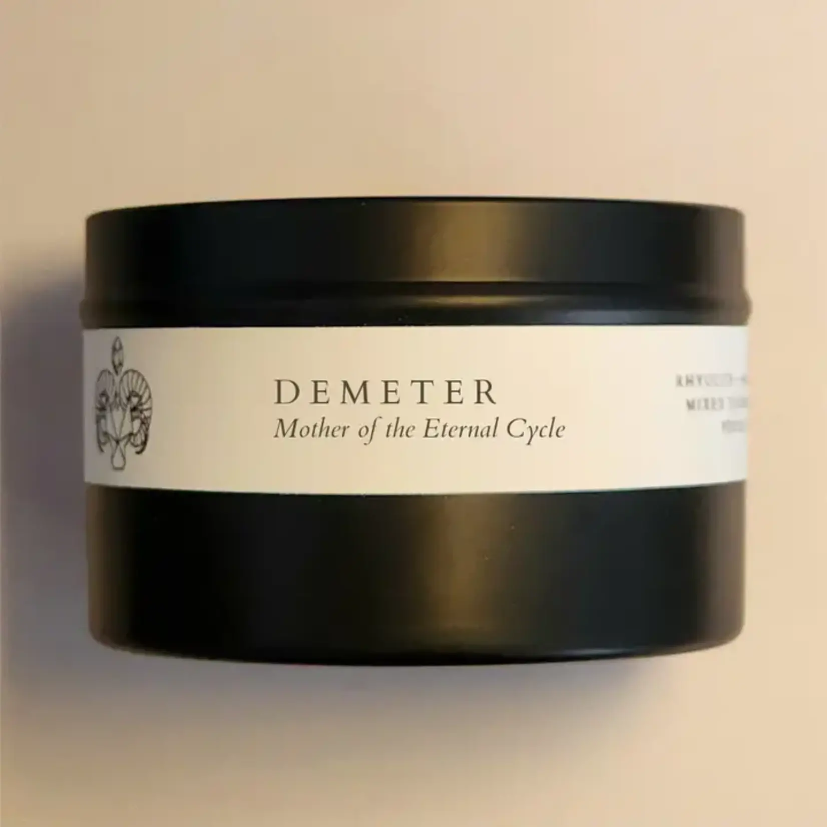Nymph & Satyr Co. Demeter (Mother of the Eternal Cycle) - 8oz Soy Crystal Candle