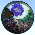 Nymph & Satyr Co. Persephone (Queen of the Underworld) - 8oz Soy Crystal Candle