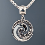 Modern Heirloom® Heavy Bail Kuru Pendant, 18” 1.8mm Rounded Box