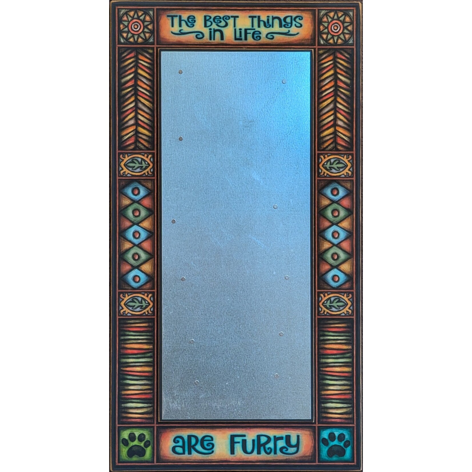 Spooner Creek Designs "Best Things In Life Are Furry" - Large Frame, 21"x11.25"