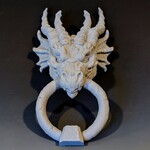 Ancient Dragon Door Knocker