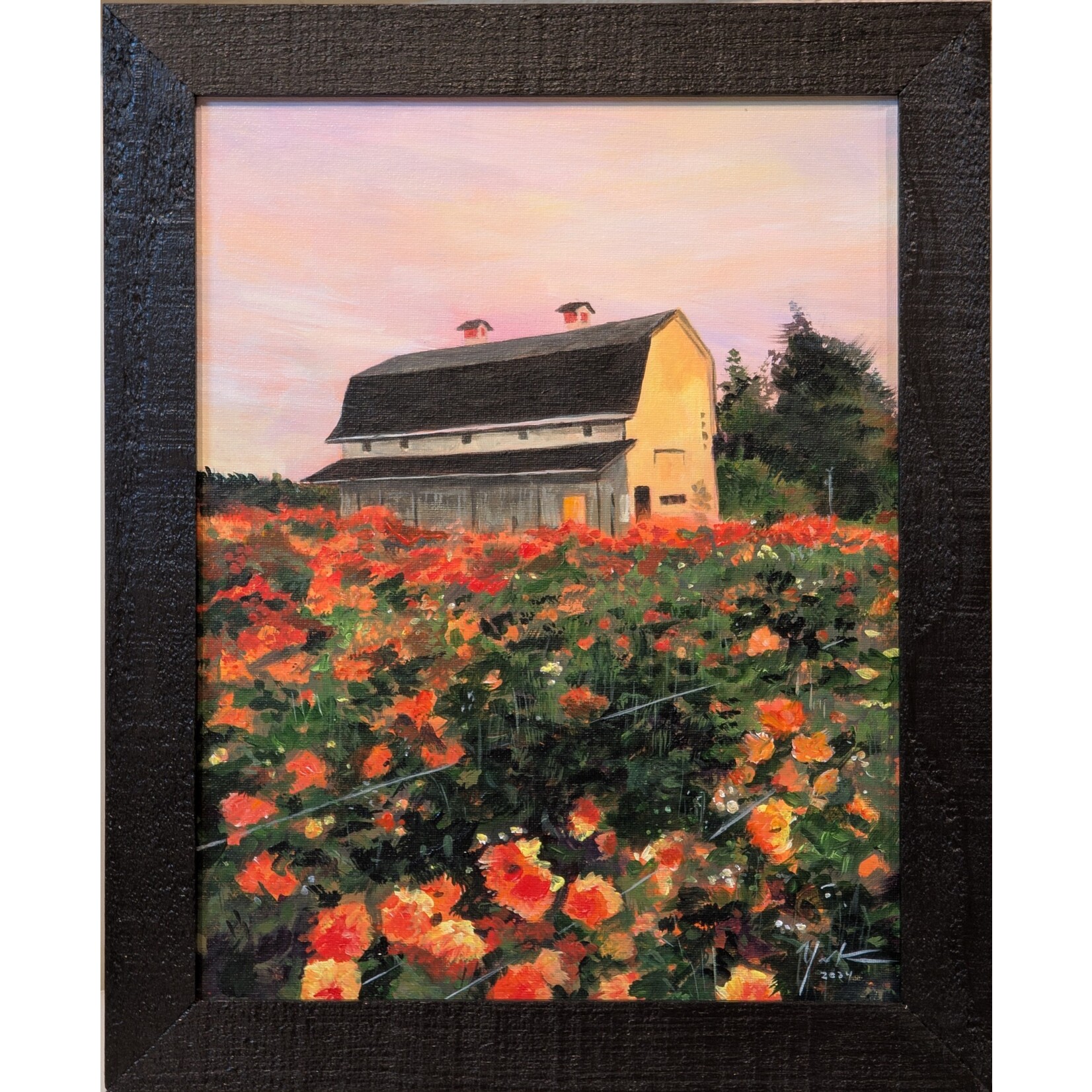 Robin York Art "Dahlia Delight" - Robin York