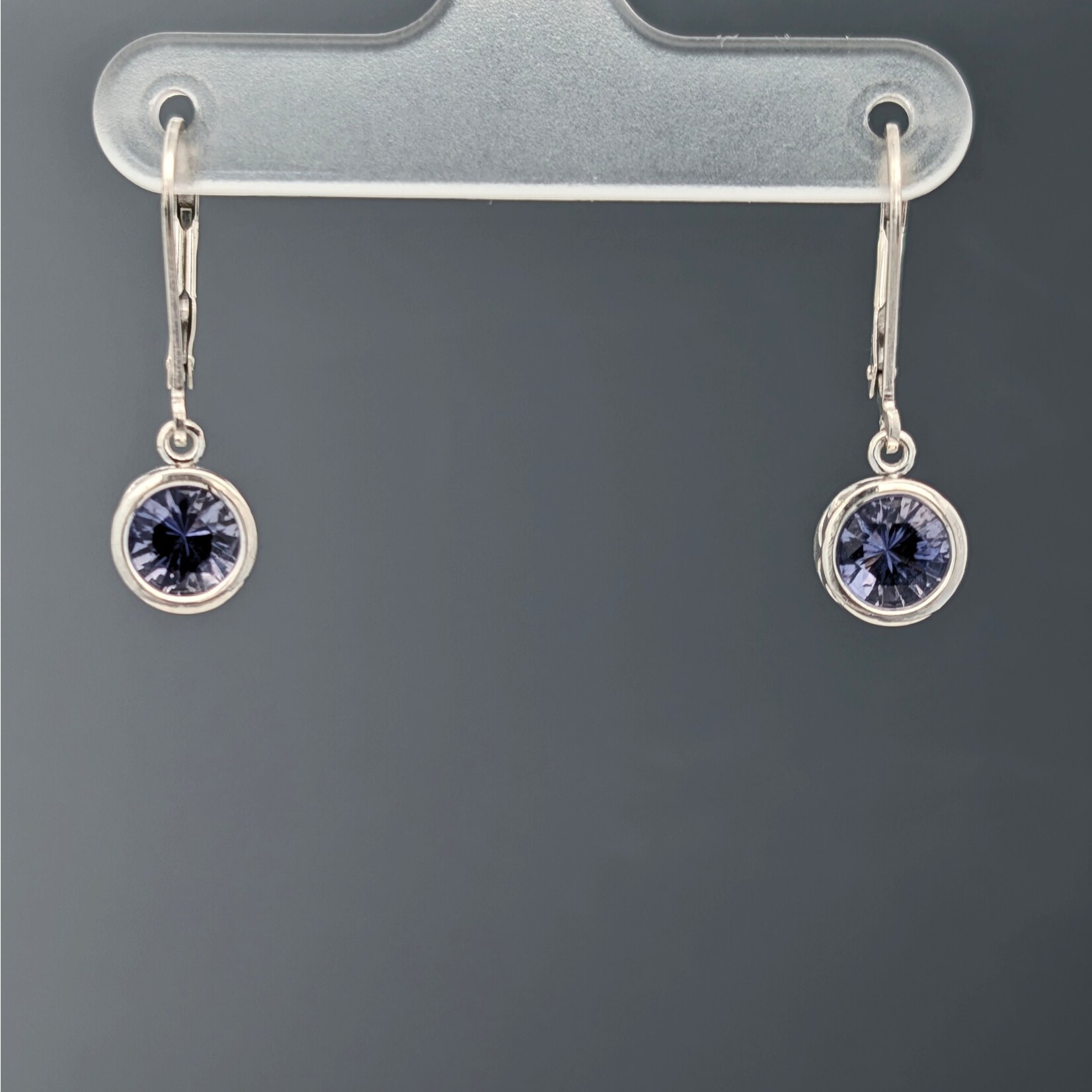 Modern Heirloom® Sterling Filigree Dangle Earring w/ 6mm Iolite