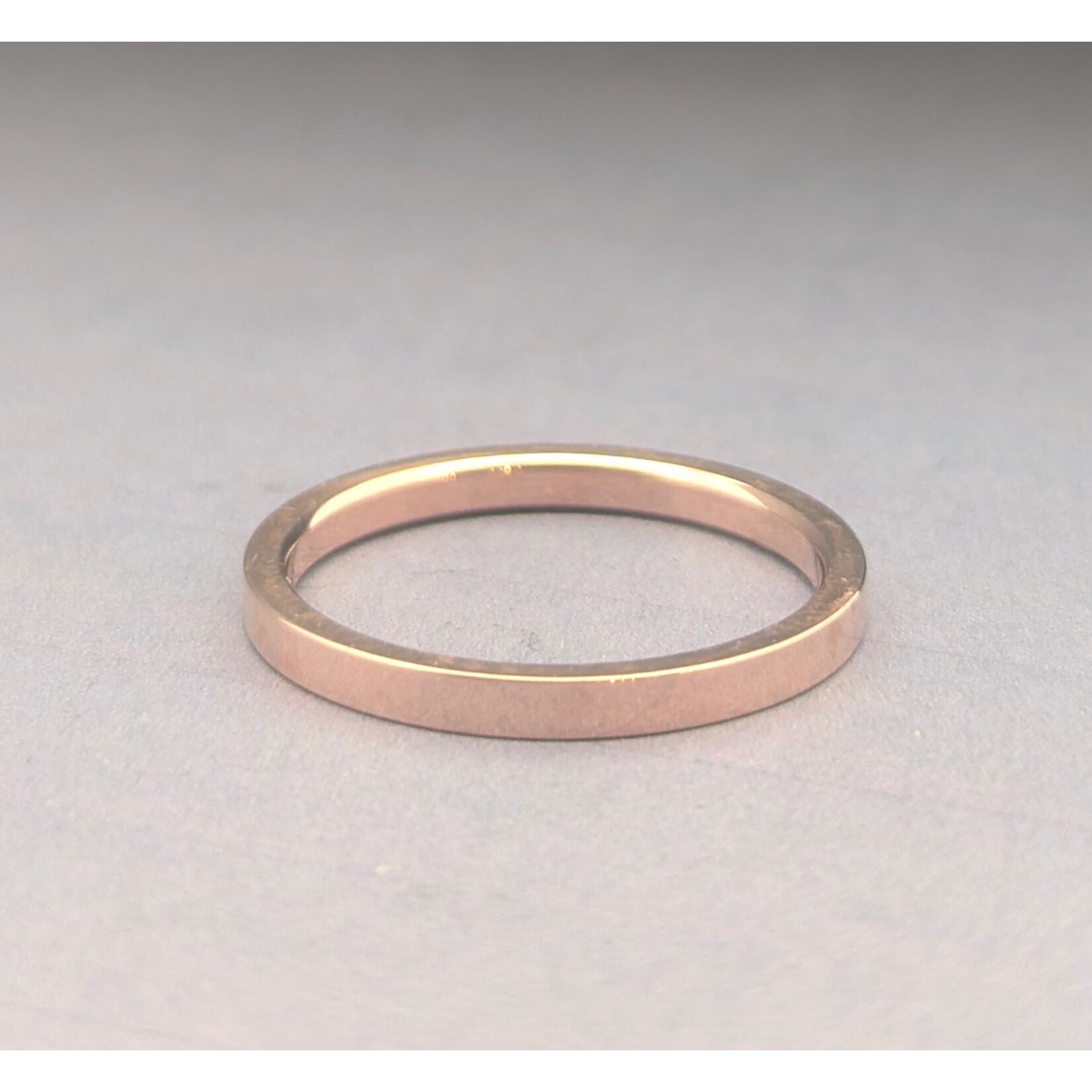 Flat Band, 2mm, Comfort Fit, Sz6.0, 14KR