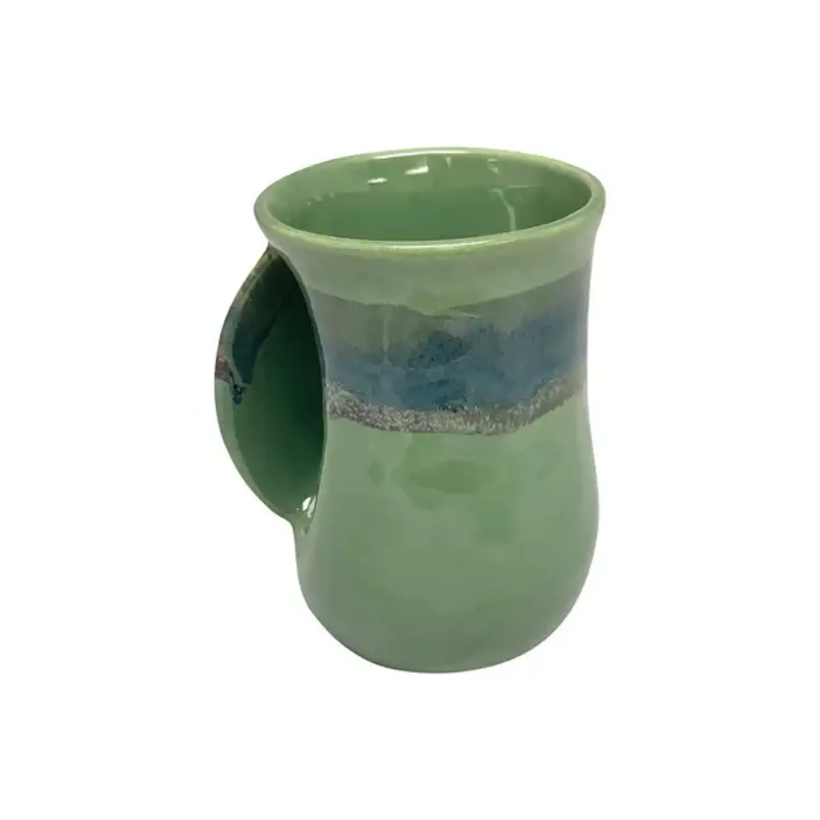 Clay in Motion Handwarmer Mug Left Hand