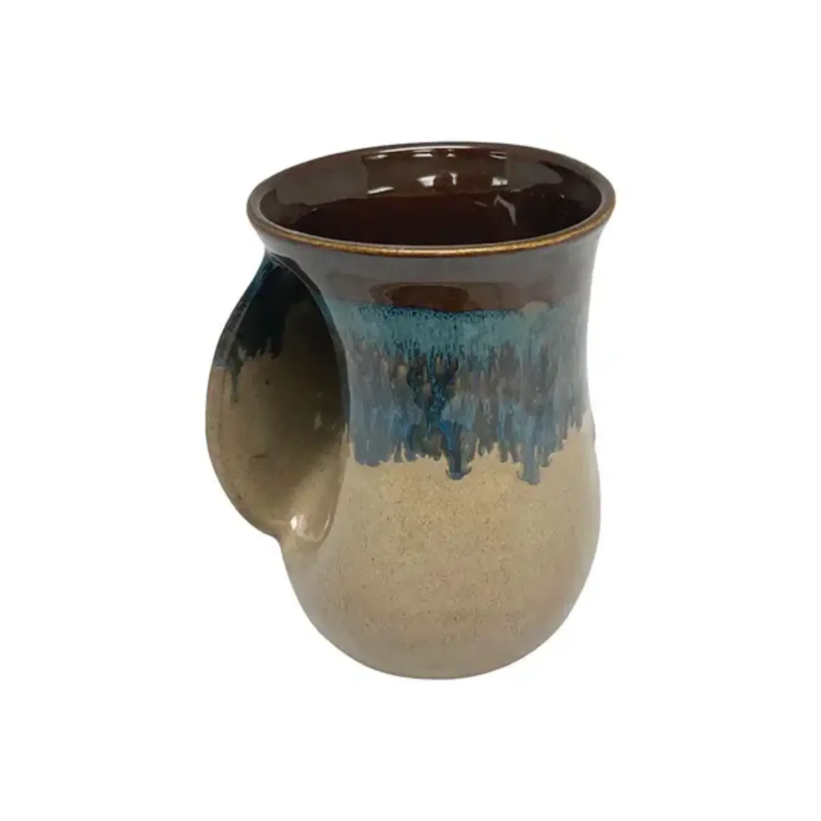 Clay in Motion Handwarmer Mug Left Hand