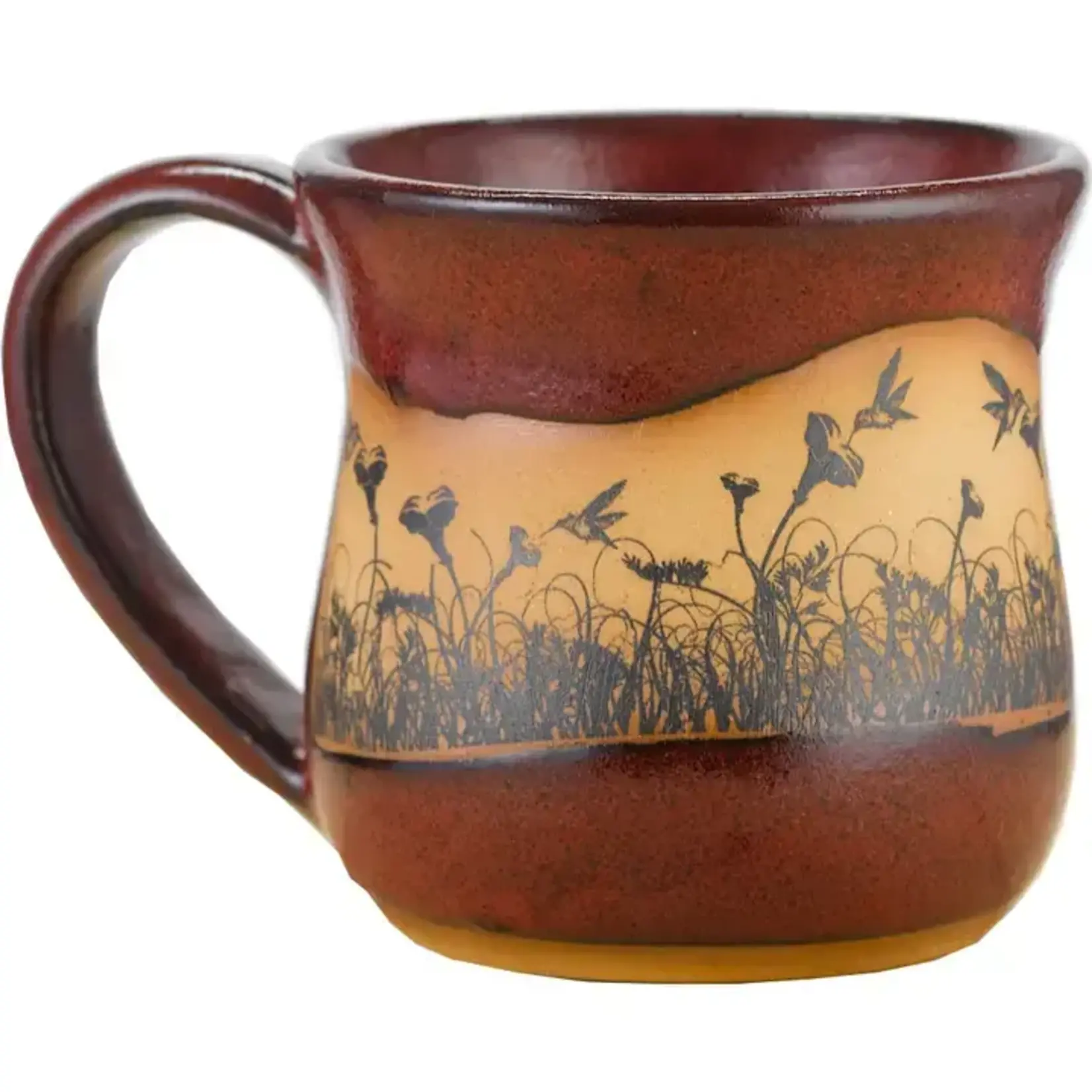 Always Azul Pottery Hummingbirdscape 14 oz. Mug