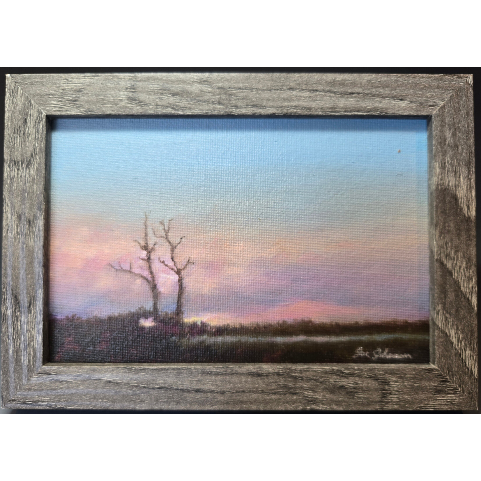 Joseph Johnson "Evening on the Marsh" - Joseph Johnson