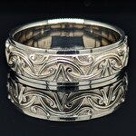 Modern Heirloom® Maori Inspired Band, 14KW, 7mm, sz11