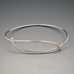 Modern Heirloom® Adjustable Vine Bracelet, SS, 14ga, Lrg