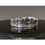 Modern Heirloom® Synclastic Fiddlehead Fern Embossed Scroll Bracelet