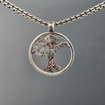 Modern Heirloom® Two-Tone Copper & Silver Bonsai Medallion