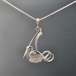 Modern Heirloom® Elegant Pelican II LG Pendant on 22" 1.3 Spiga