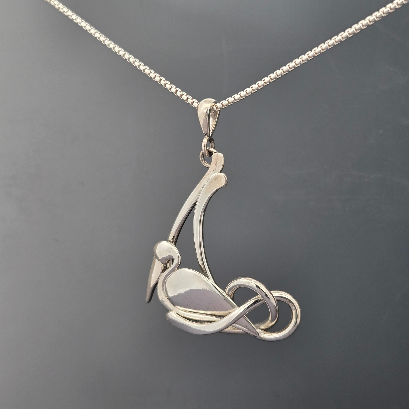 Modern Heirloom® Elegant Pelican II LG Pendant on 22" 1.3 Spiga