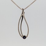 Modern Heirloom® Seagrass Necklace, Iolite and Sterling
