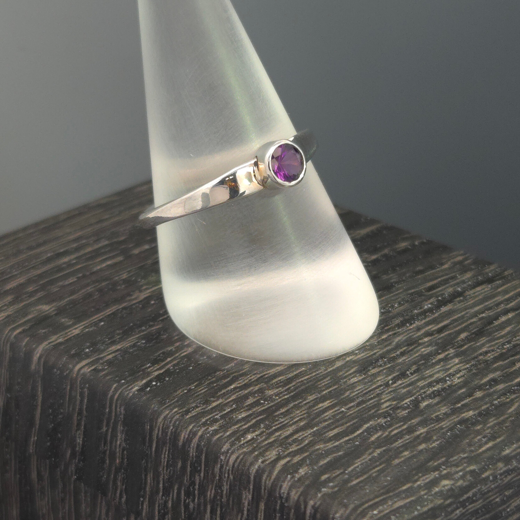 Modern Heirloom® Sterling Birthstone Ring 5mm