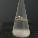 Modern Heirloom® Bypass Taper Ring 5mm Faceted Moonstone Sz 9.5