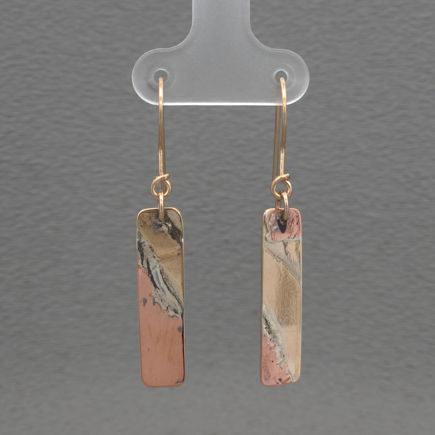 Modern Heirloom® Laminated Earrings with 14YGF French Hooks