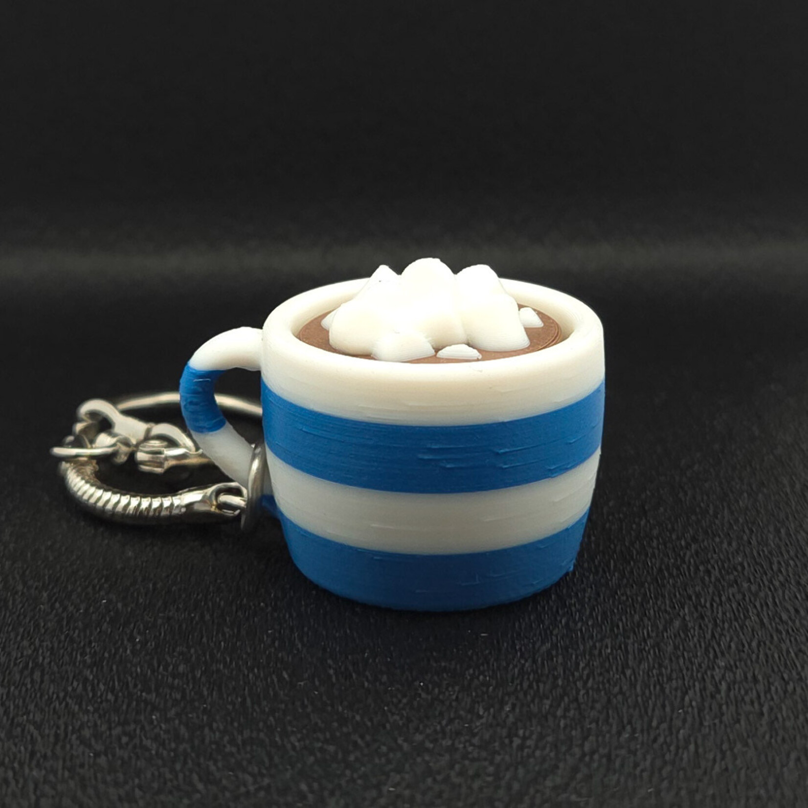 Hot Cocoa Mug Clicker, Marshmellows