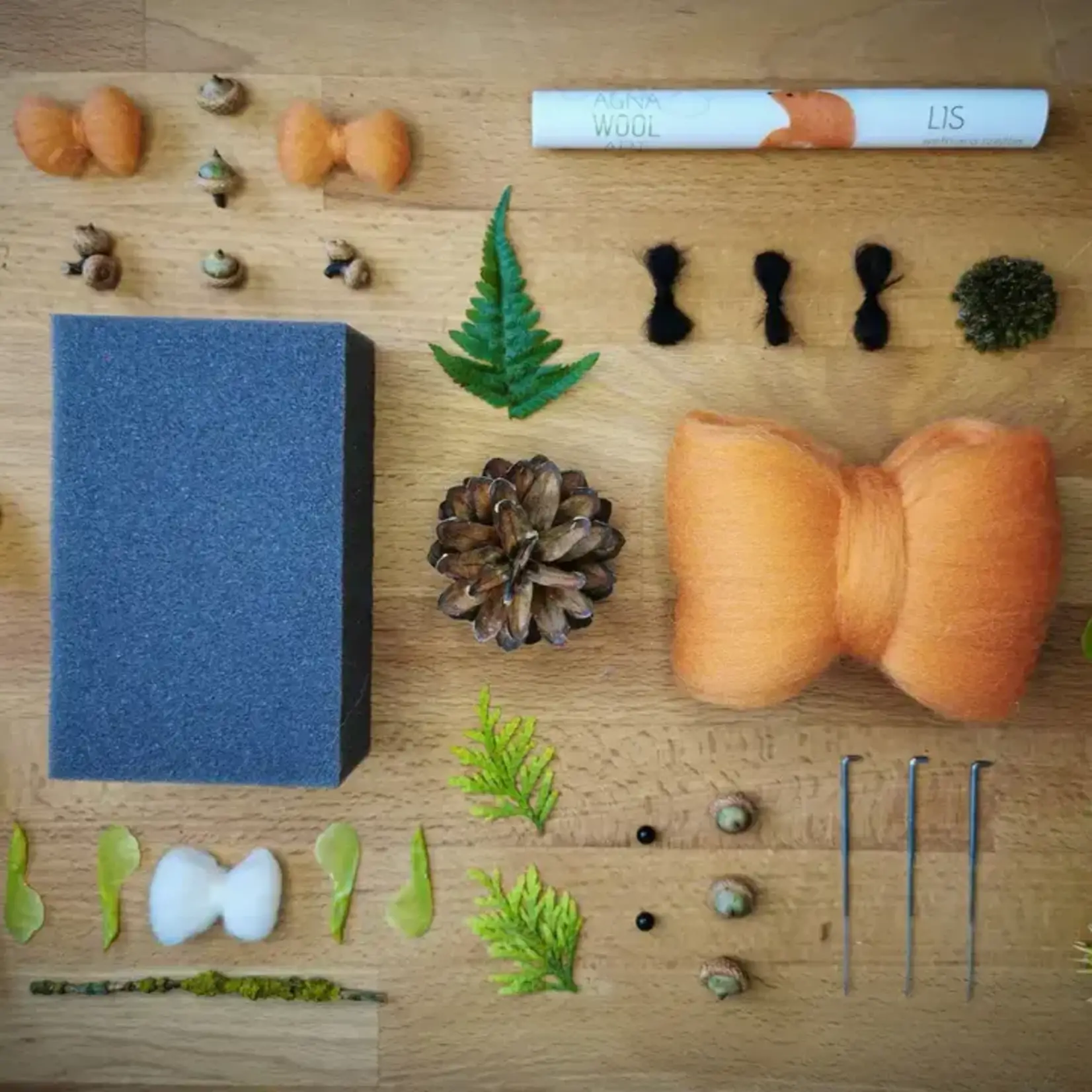 Benzie Design Fox, Needle Felting Kit
