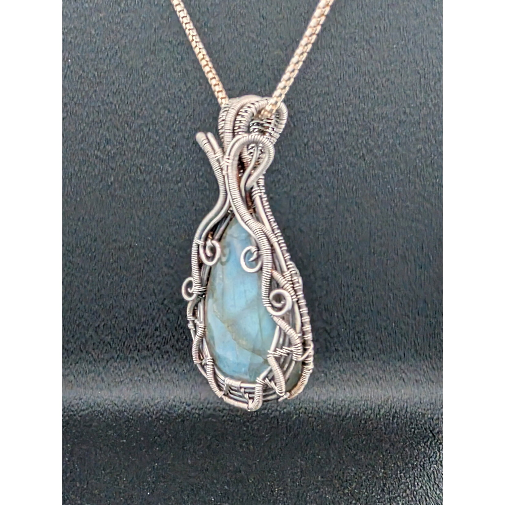 Modern Heirloom® Wire Wrapped Labradorite Serene Relic