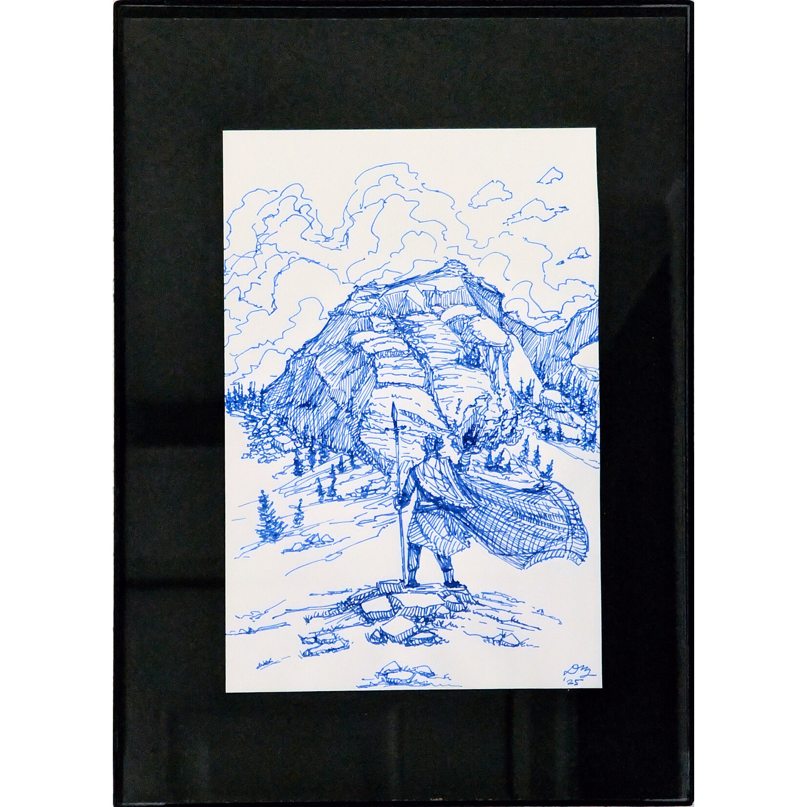 Daniel Ziegler Art "At the Summit" - Daniel Ziegler