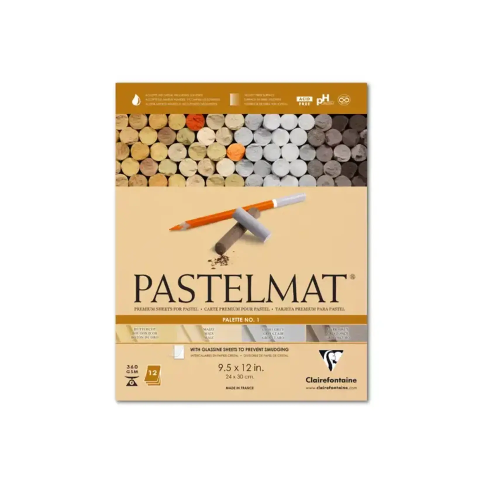Exaclair Pastelmat Premium Textured Paper Pads For Pastel