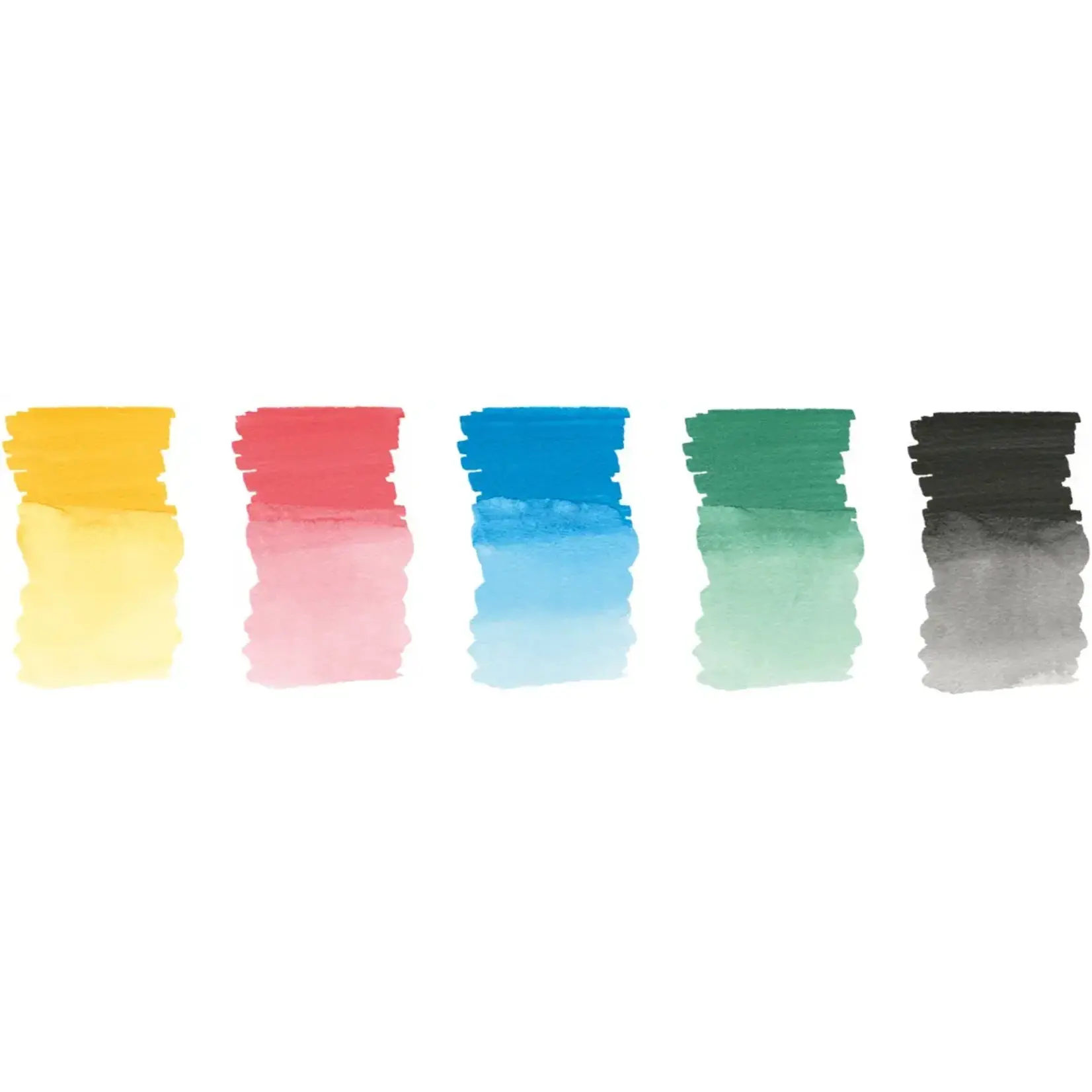Faber-Castell Albrecht Dürer Watercolor Markers, 5 Basic Colors
