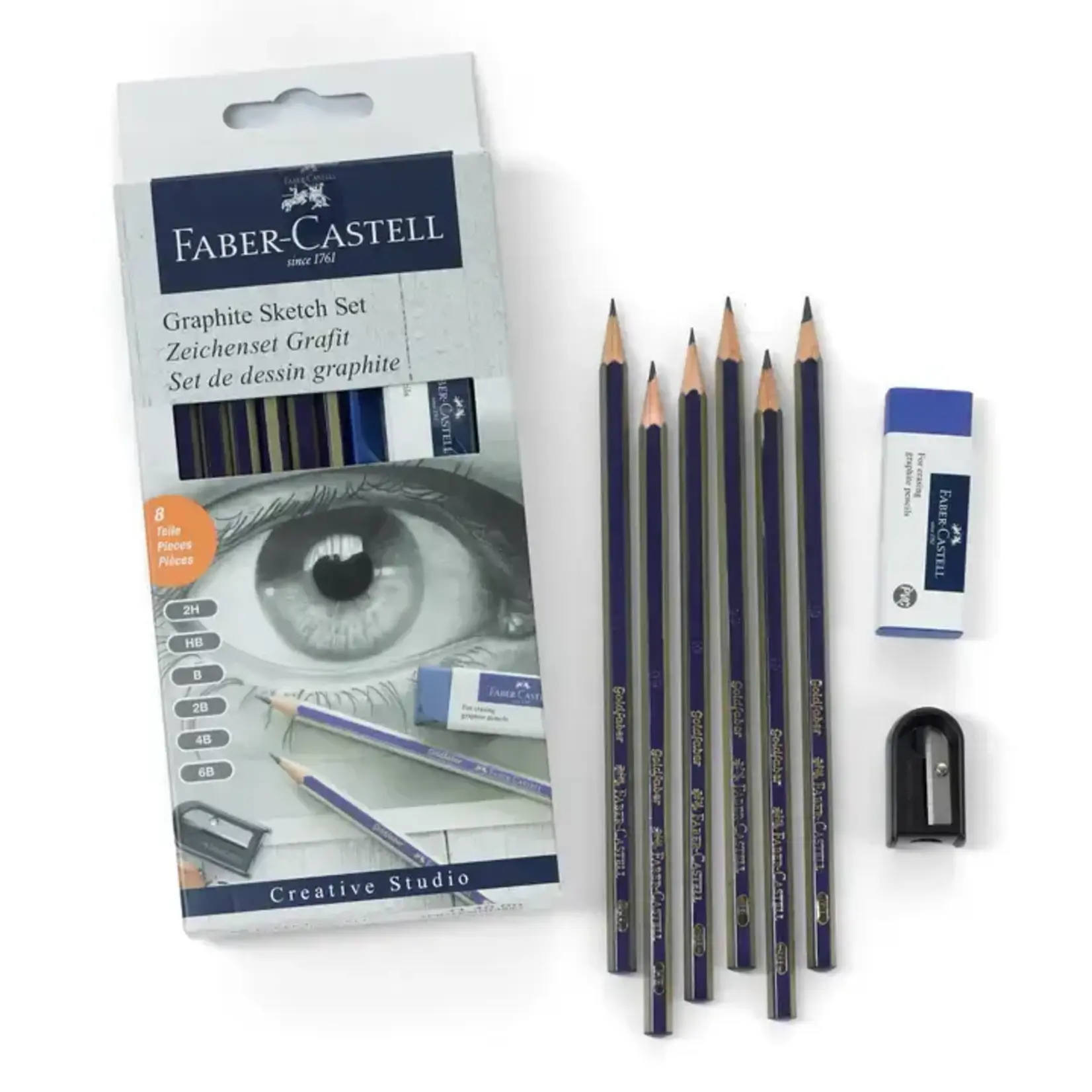 Faber-Castell Graphite Sketch Set For Students and Beginning Artists