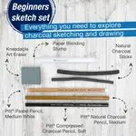 Faber-Castell Charcoal Sketch Set For Drawing
