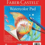 Faber-Castell Watercolor Paint Paper Pad 9" X 12" Heavy-Duty 15 Pages