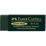 Faber-Castell Dust-Free Vinyl Art Eraser, Green