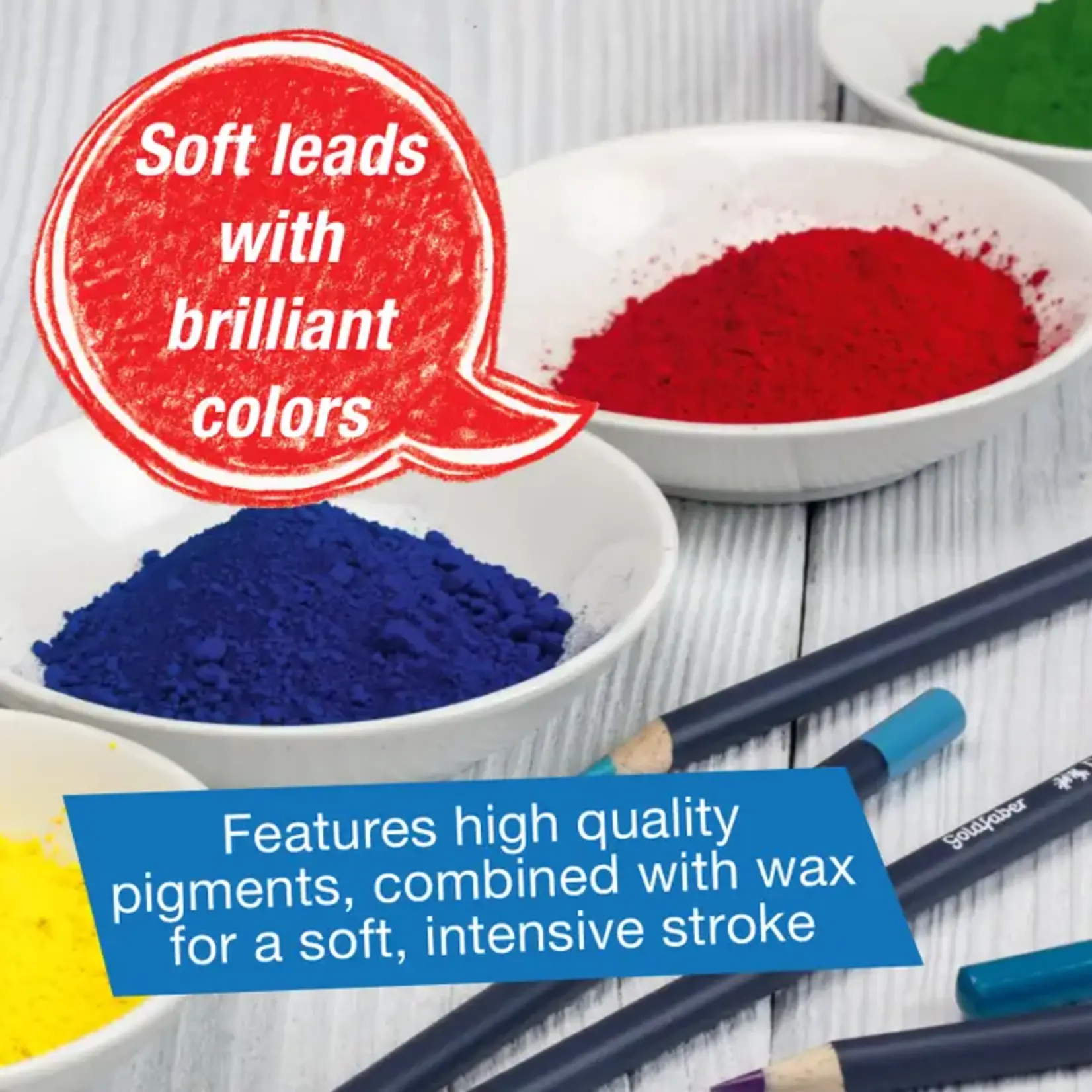 Faber-Castell Goldfaber Color Pencils - Tin of 24