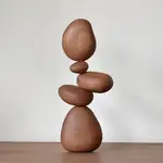 Senser Woodcraft Sapele Wood Balance Stones