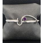 Modern Heirloom® AC Hook Bracelet, Amethyst 6mm