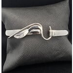 Modern Heirloom® AC Hook Bracelet, 6mm wide, Sterling, Sz 7.5 "