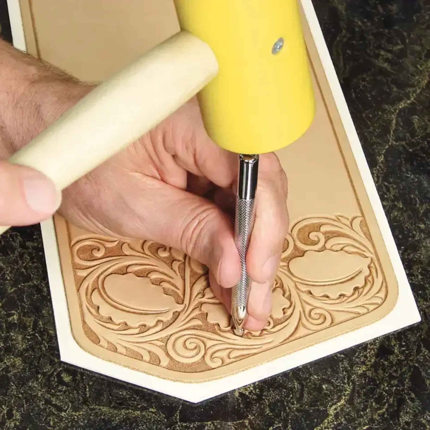 Realeather Basic Leather Tooling Set with Swivel Knife