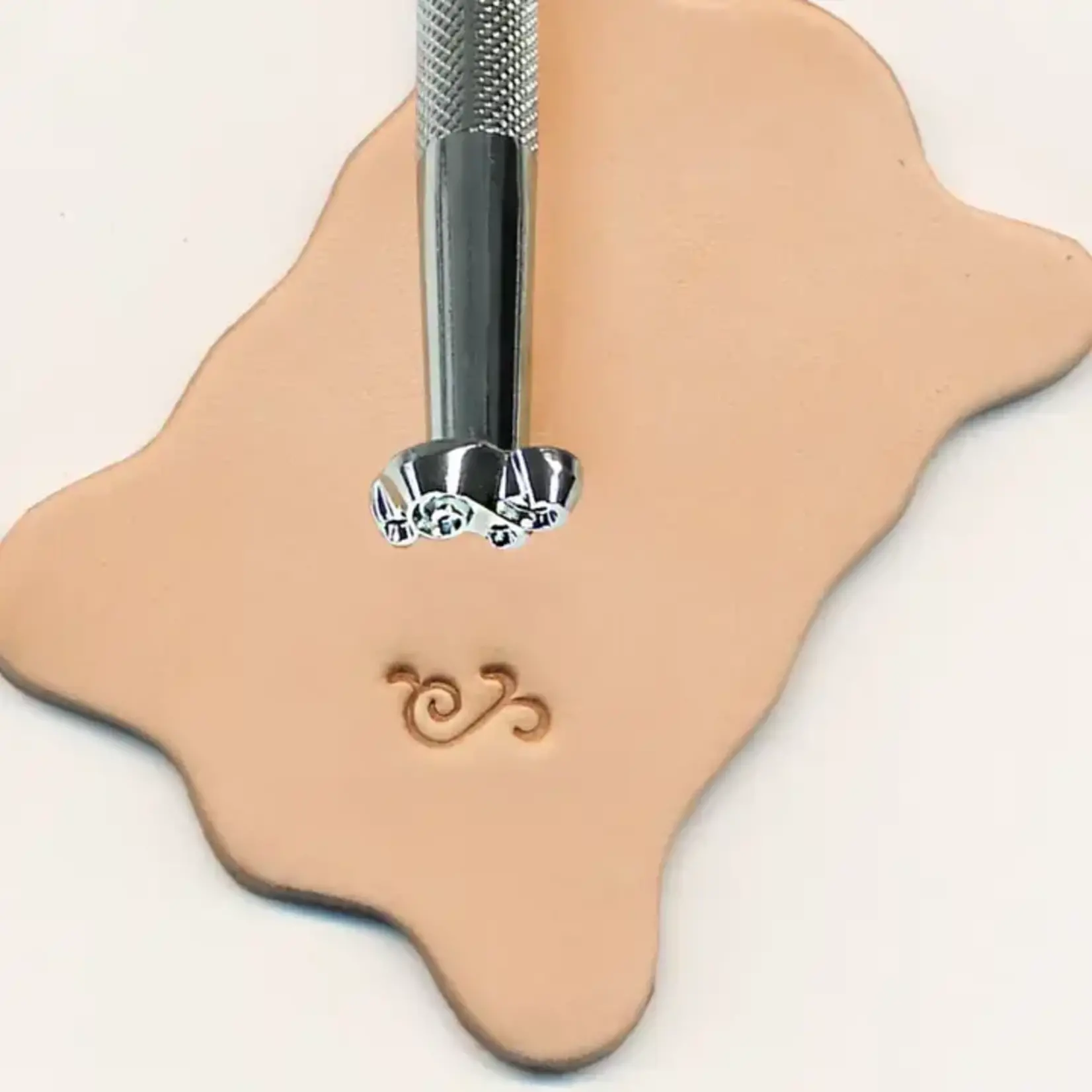 Realeather K156R - Right Flourish Stamping Tool