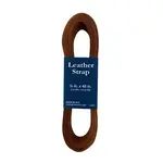 Realeather Leather Strap, 3/4" X 48" - Dark Acorn