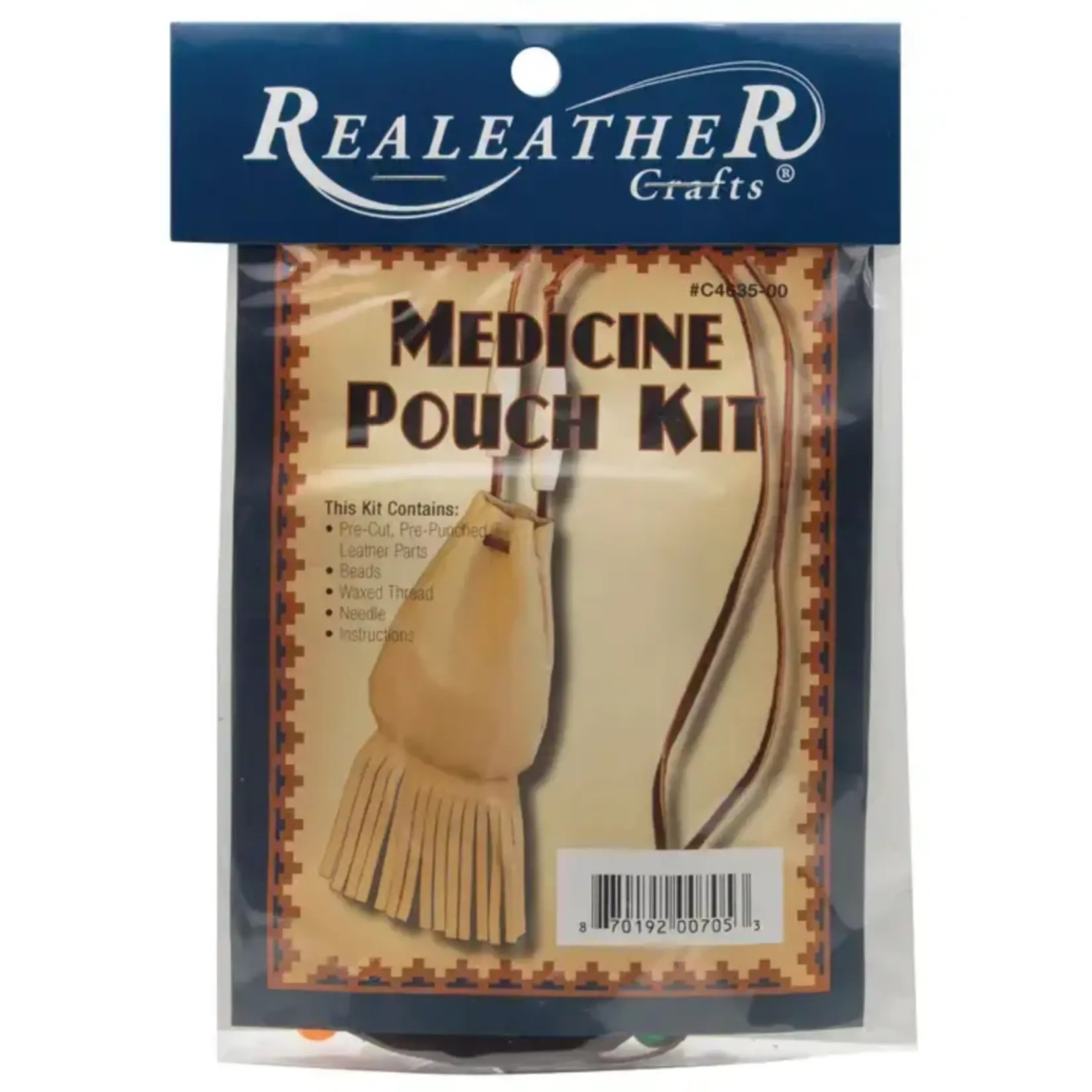 Realeather Medicine Pouch Kit - 8pk