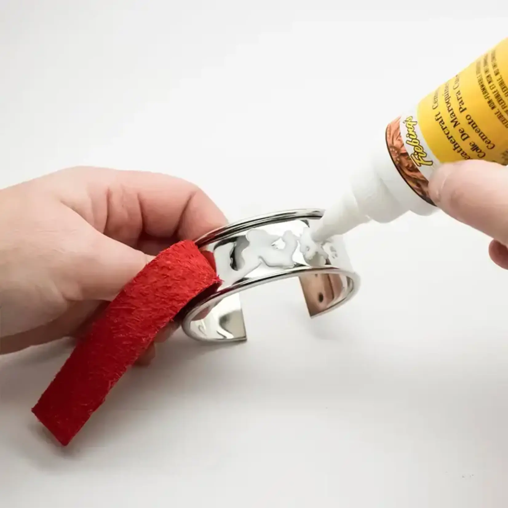 Realeather Leathercraft Adhesive – 2oz | Strong Bond for Leather