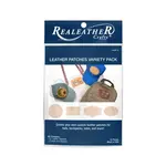 Realeather Leather Patches Variety Pack, 12/pk