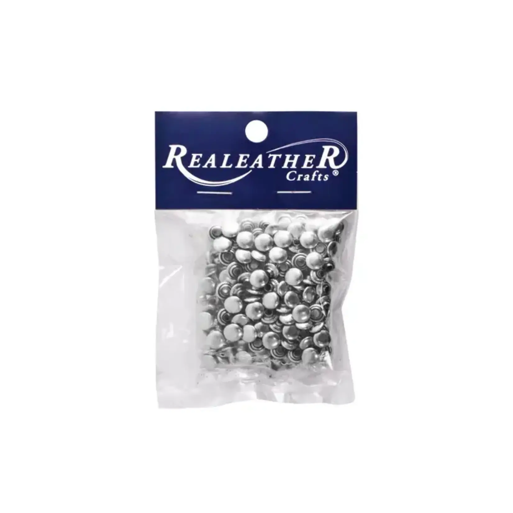 Realeather Rivets, Small, 100pk - Nickel